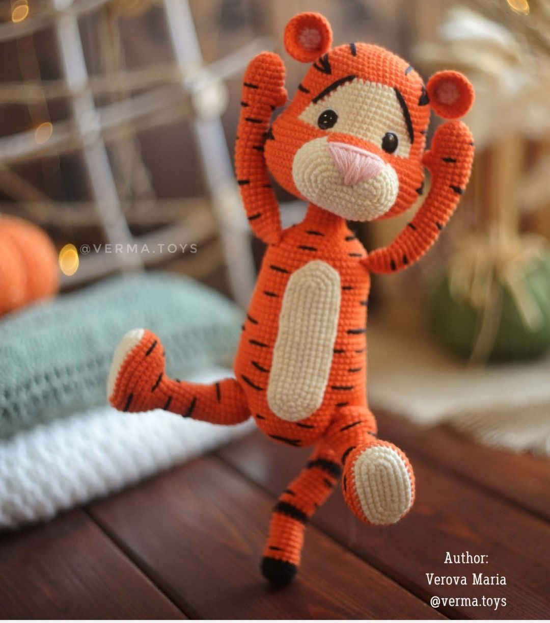 Tigger Crochet Amigurumi Pattern