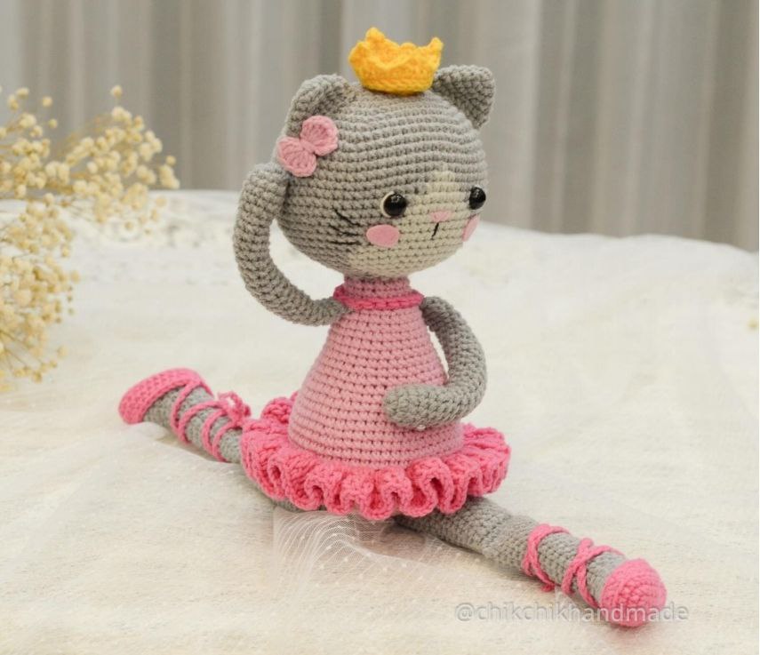 Amigurumi Ballerina Cat Pattern