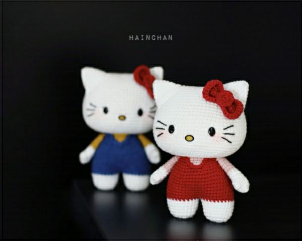 Crochet hello kitty free pattern