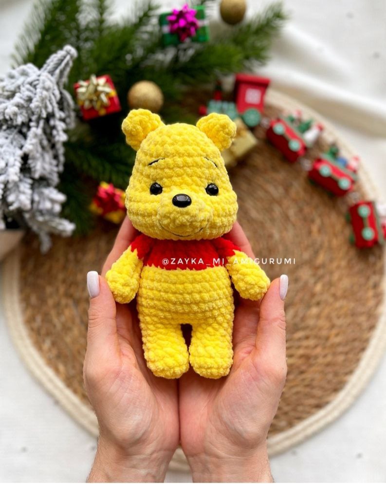 Amigurumi winnie the pooh crochet pattern free